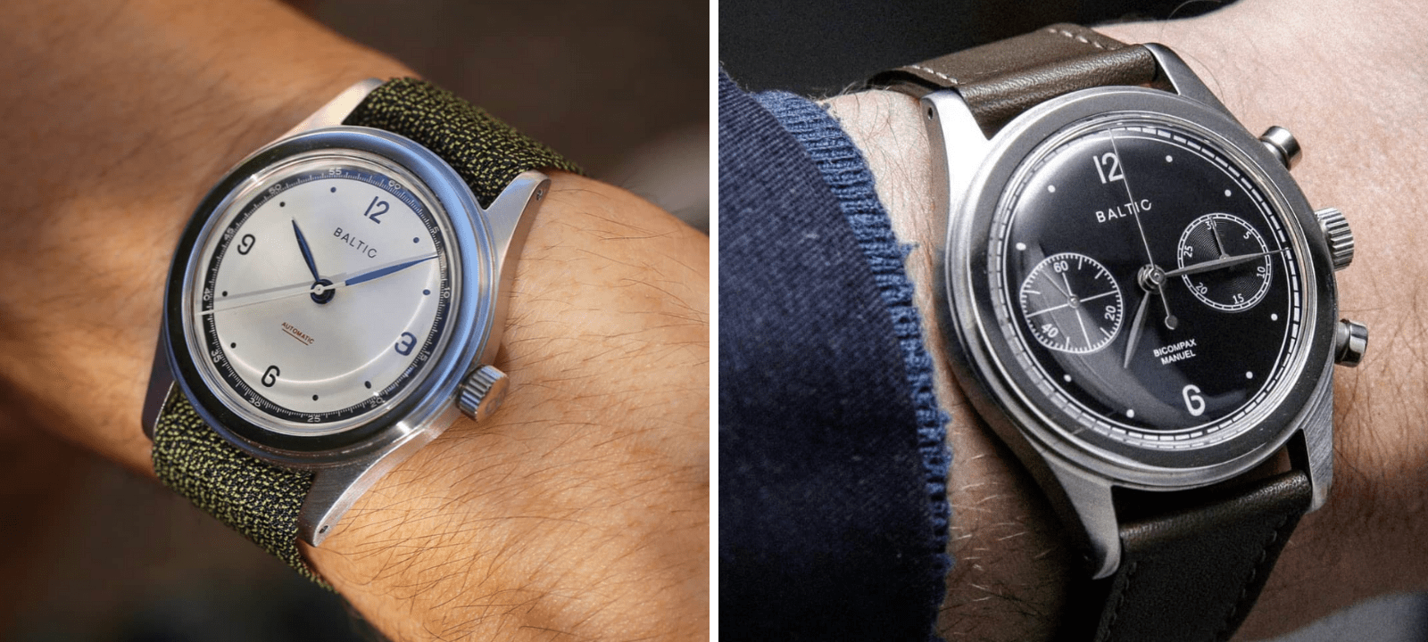 Bicompax 002 Blue Gilt - Baltic Watches | Vintage watches, Vintage inspired  watches, Watches
